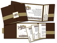 Julie & Mike Wedding Invitation